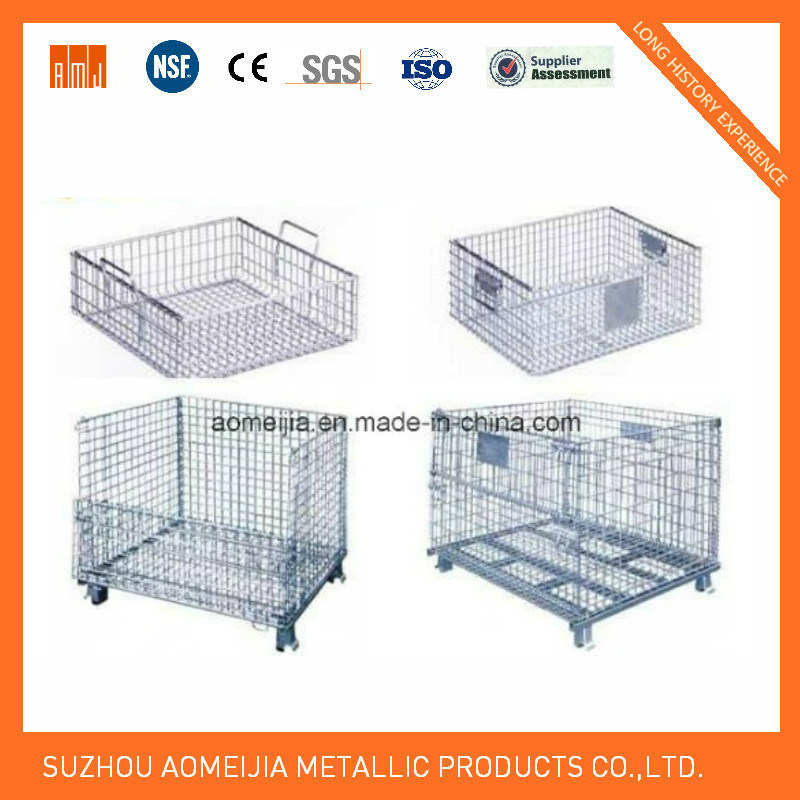 Zinc Plated Storage Wire Cage