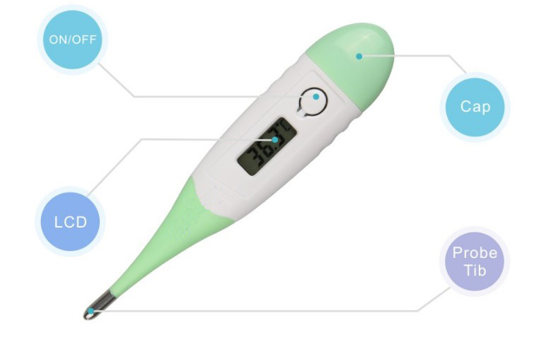 Flexible Waterproof Digital Thermometer