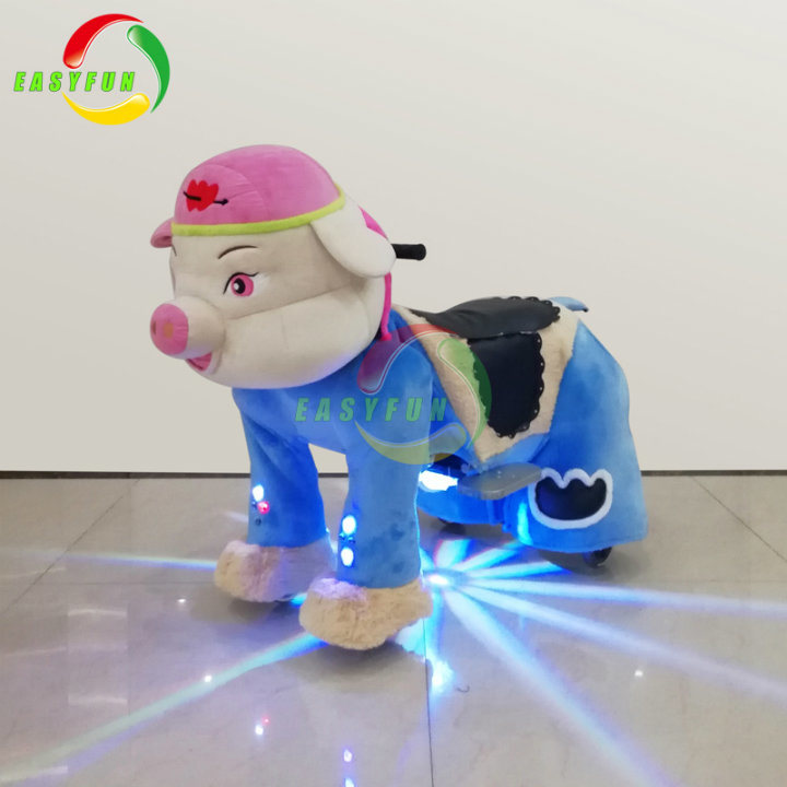 2018 High Quality and Safari Coin Operated Electric Walking Animal Ride for Indoor Amusement Park