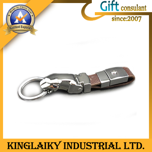 Promotion Gadget Leather Keychain for Gift (KKR-026)