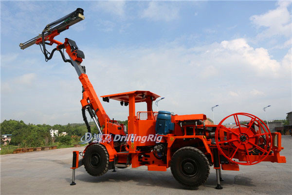 Fully Hydraulic Single Boom Tunnel Jumbo Drill