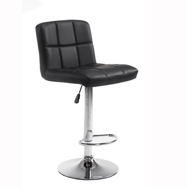 Adjustable Fashion Hydraulic Leather Coffee Chairs Bar Stools Furniture