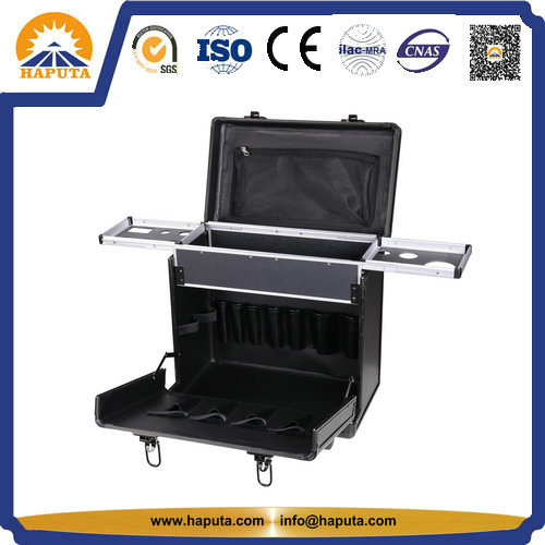 Hairdressing Case with Holders & Pouch (HB-3166)