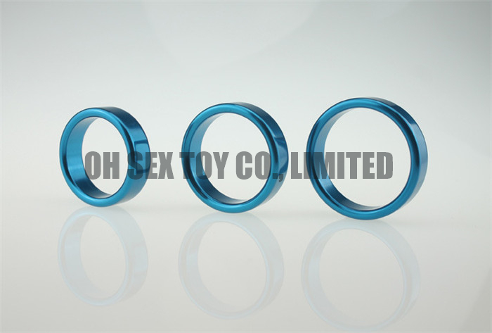 Aluminium Alloy Male Cock Ring 3 Pack Wholesale