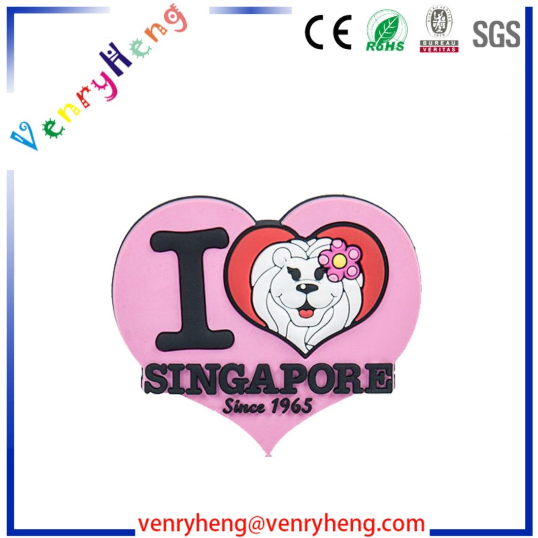 Wholesale Promotional Souvenir Products PVC Fridge Magnet