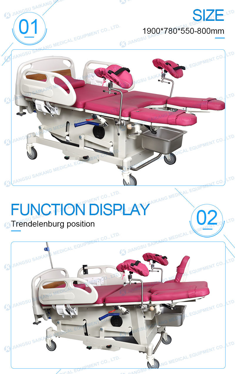 A98-1 ISO9001&13485 Factory Comfortable Multi-Purpose Delivery Bed