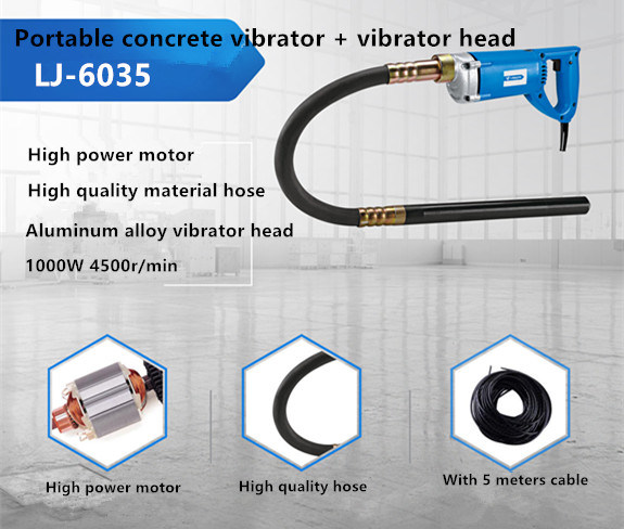 Concrete Vibrator 220V Plug-in Vibrator Stir