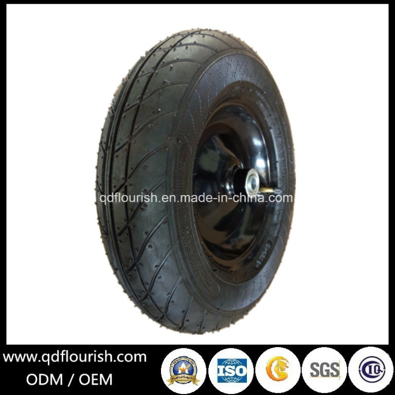 Wheelbarrow Pneumatic Wheel Rubber Tyre for Wagon Carts