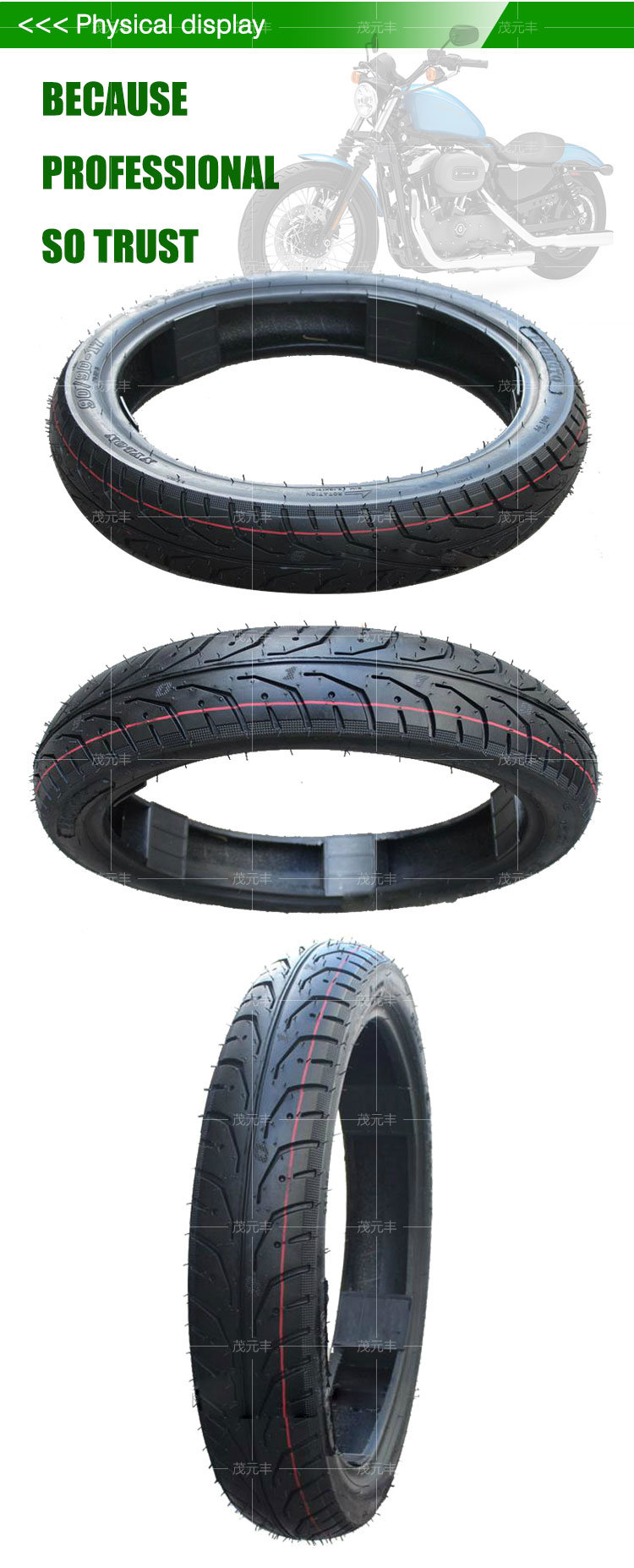 Street Standard 100/60-12 Motorcycle Tire