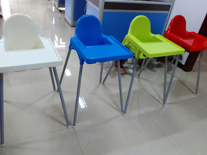 Metal Leg Restaurant Plastic Dining Chair