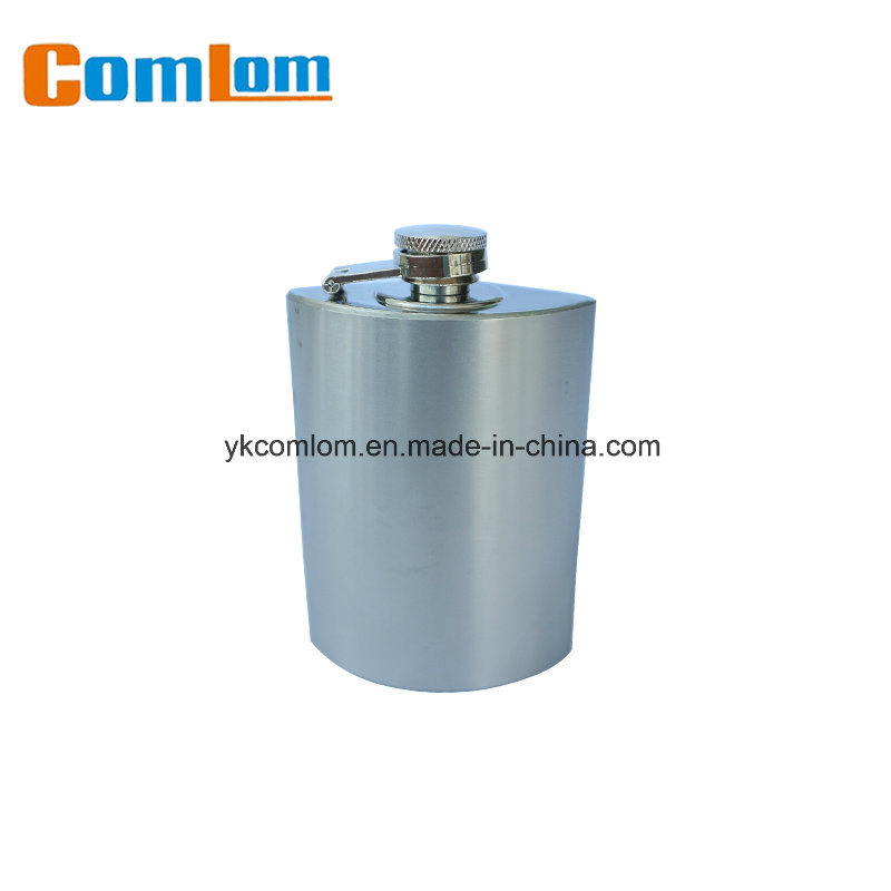 CL1C-HO-15 Comlom 5.5oz Stainless Steel Special Shaped Unique Hip Flask