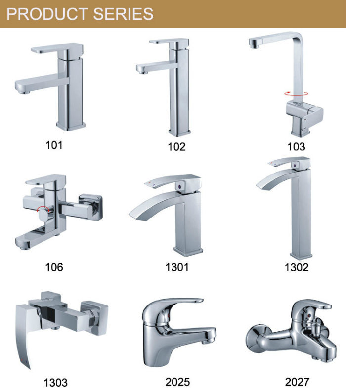 Sanitary Hardware Bathroom Kitchen Basin Water Tap (2041)