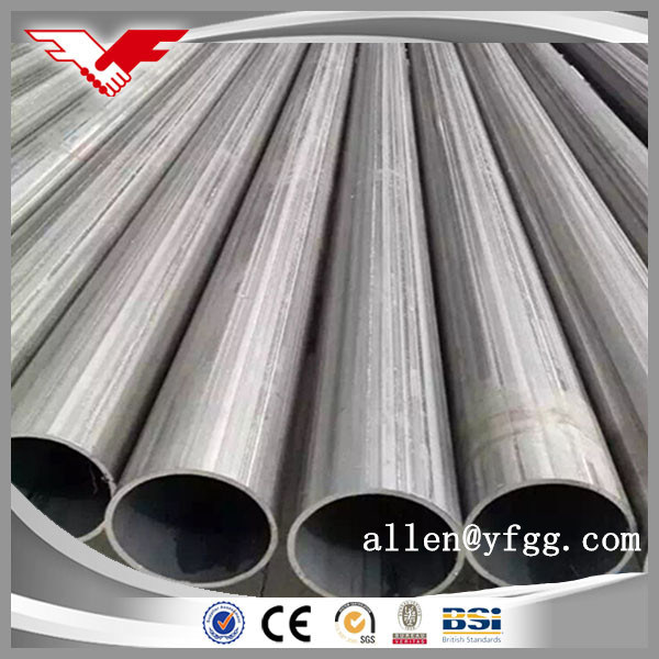 Tianjin Manufactured Black Varnished ERW Carbon Steel Pipe