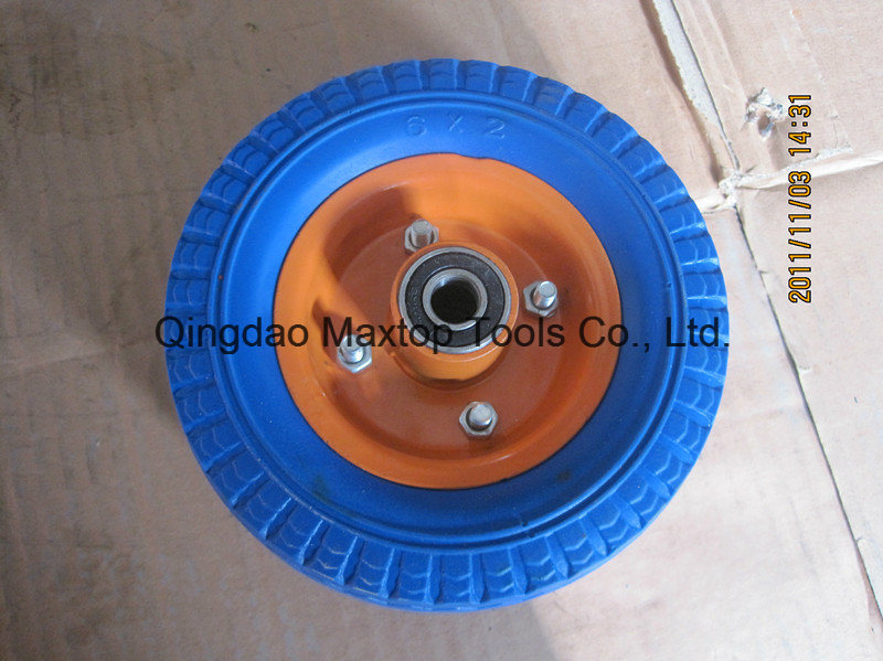 480/400-8 Solid Flat Free PU Foam Wheel