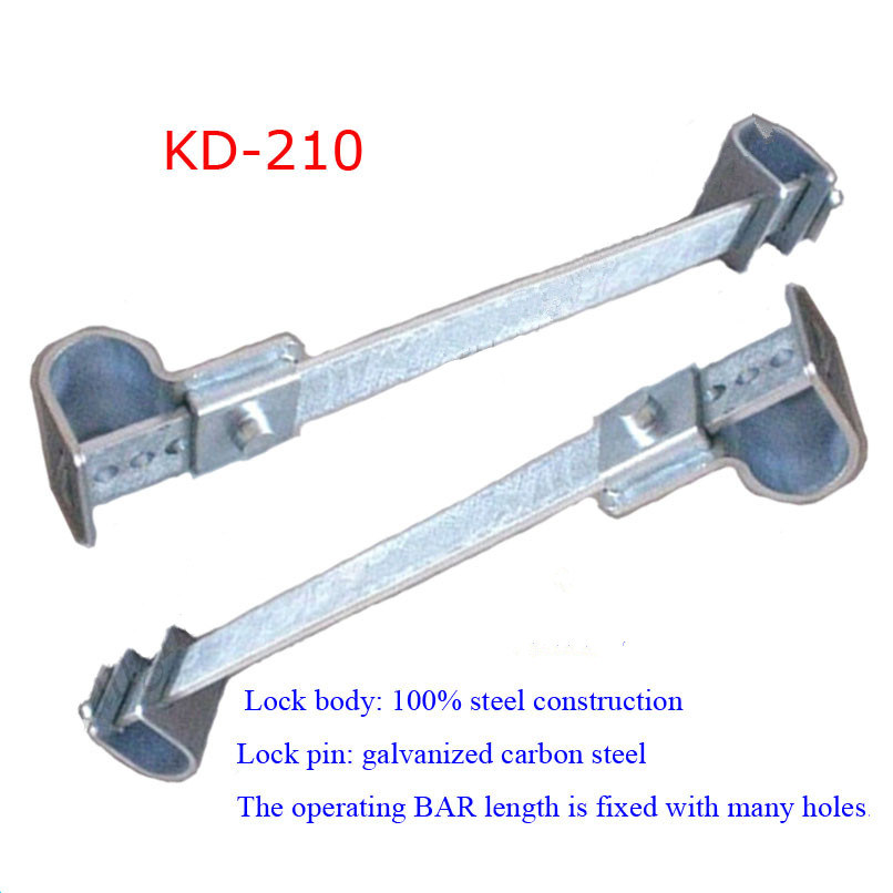 Disposable Lock Made in China Security Plastic Padlock Seals (KD-204)