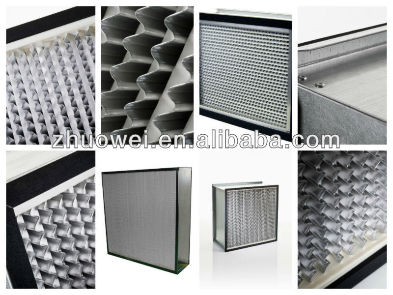 V Shape Sub-HEPA Air Filters