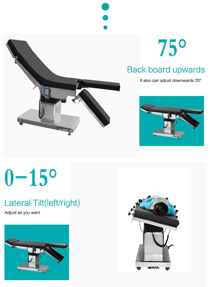 Professional Team Luxury Hospital Operating Bed