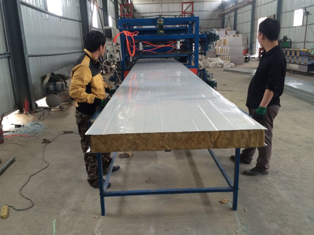 EPS Sandwich Roll Forming Machine Sandwich Panel Manufacture Machine