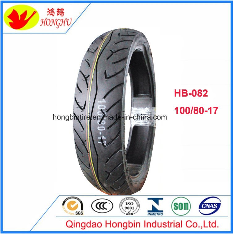 Tubeless Motorcycle Tire 100/80-17 110/80-17 120/80-17