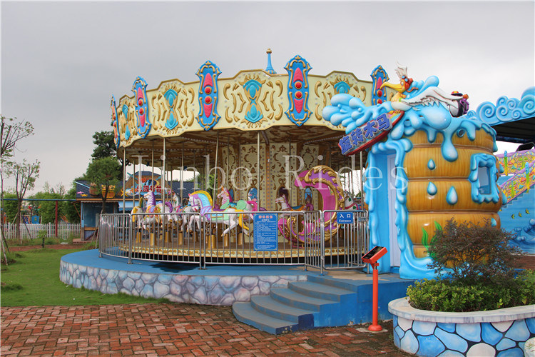 Factory Price New Amusement Park Playground Carousel Rides