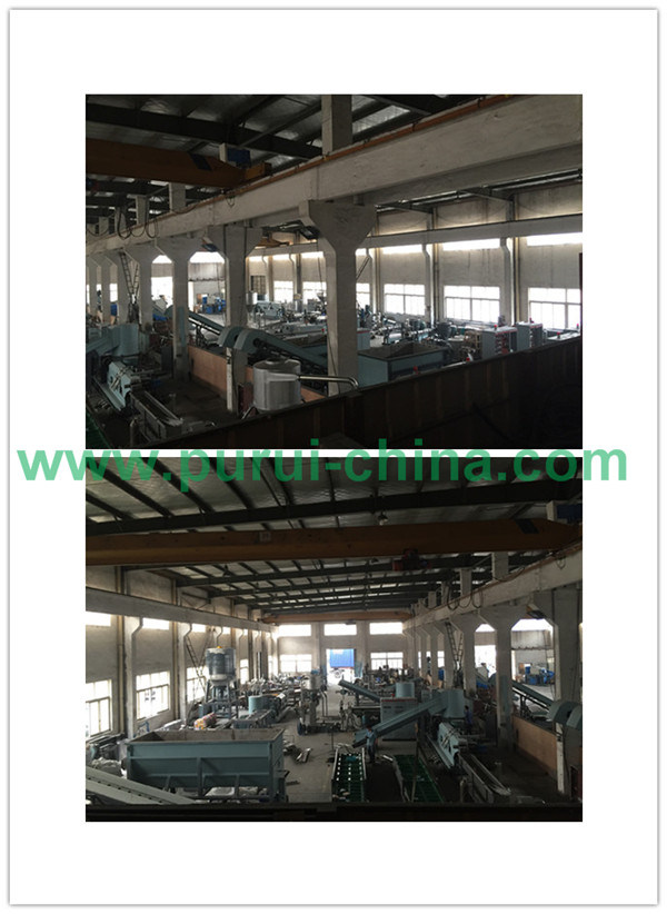 Plastic Granulator Recycling System for LDPE Film Pelletizing