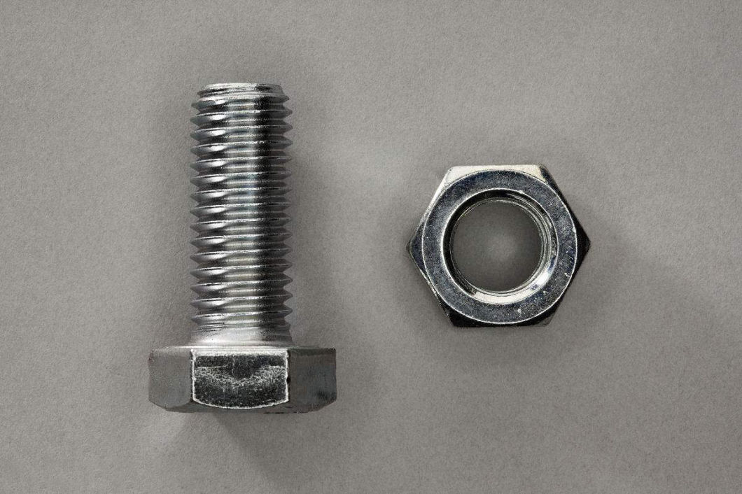 DIN933 8.8 Grade Heavy Hex Bolt and Nut Galvanized Price