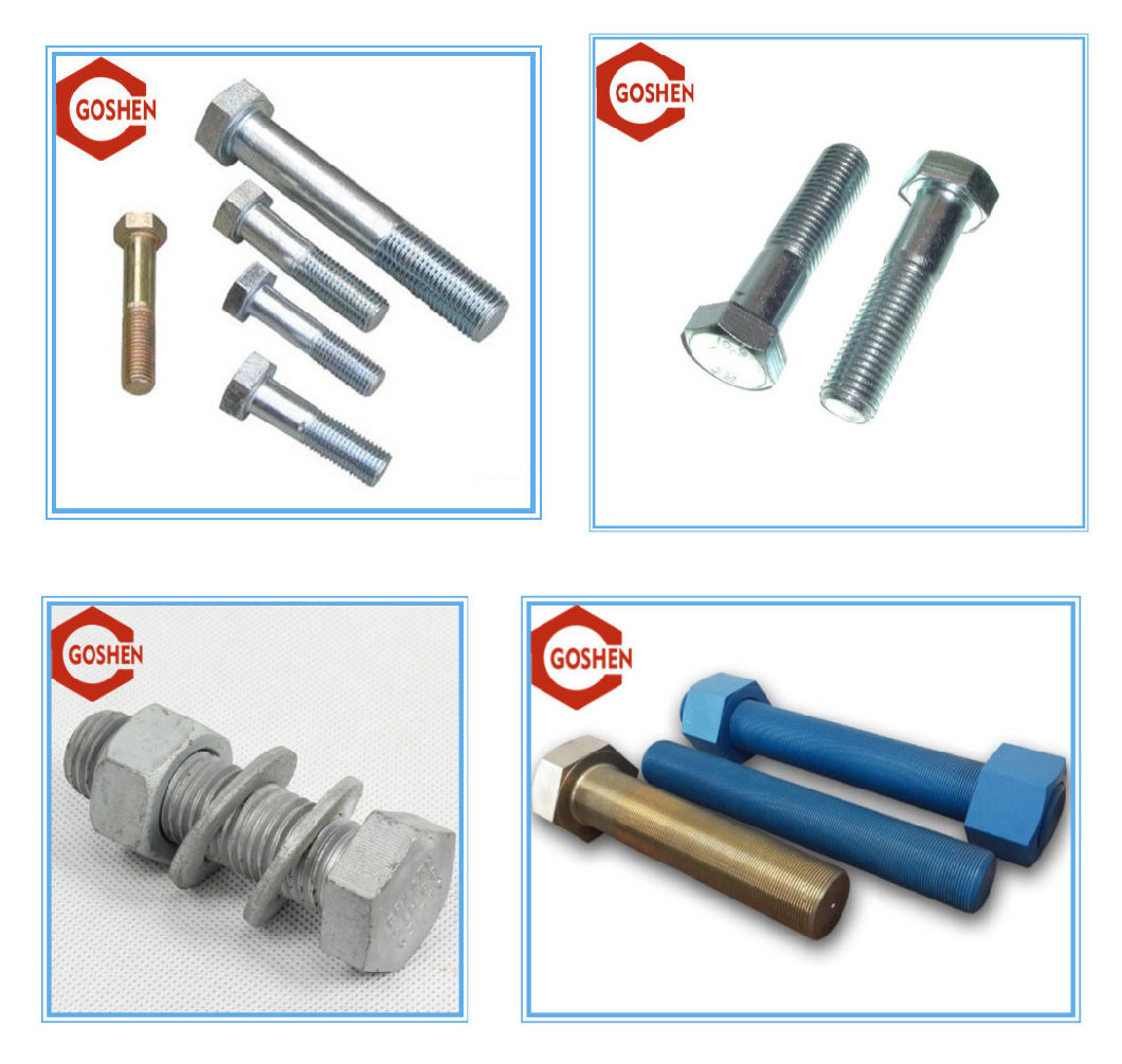 Stainless Steel Hex Bolt / Hex Screw with High Quality