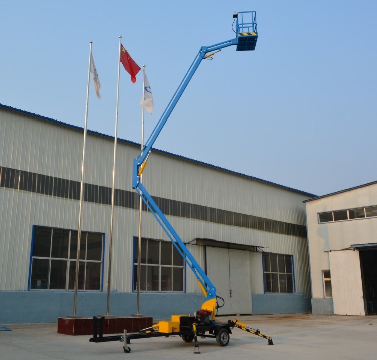 200kg New Design China Hot Sale Hydraulic Diesel Boom Lift Truck with Ce Certification