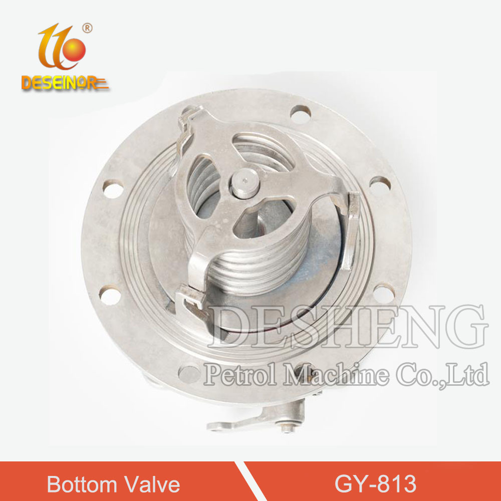 3inch Mechanical Stainless Steel Shut-off Valve Used for Tank Truck