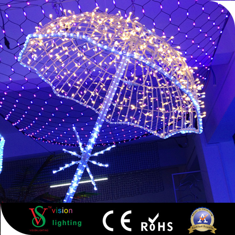 LED Motify Lights 3D Umbrella