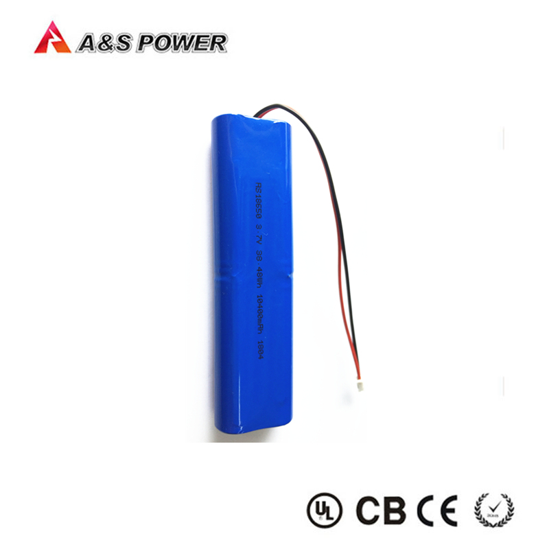 1s4p 18650 3.7V 10400mAh Lithium Li-ion Battery Pack for Solar Lights