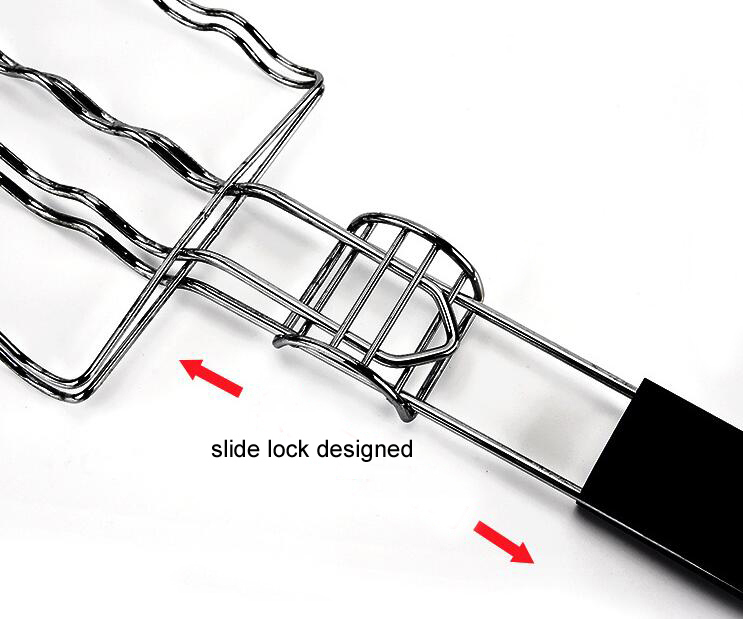 Hot Dog Grill Net with Special Front Fork Designed