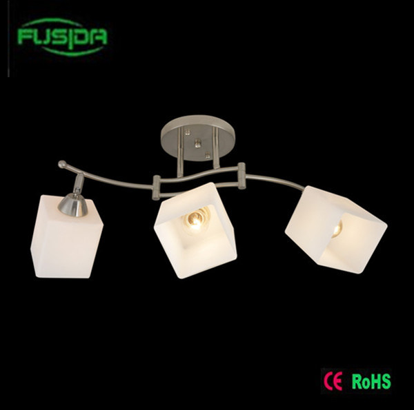 Modern Glass Square Chandelier Lighting Glass Lighting