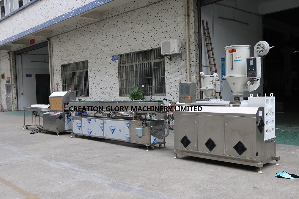 High Output Medical Suction Catheter Plastic Extruder Machine