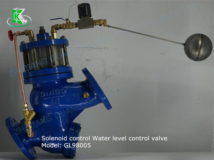 (GL98005) Buildin Strainer Piston Solenoid Float Ball Water Level Control Valve