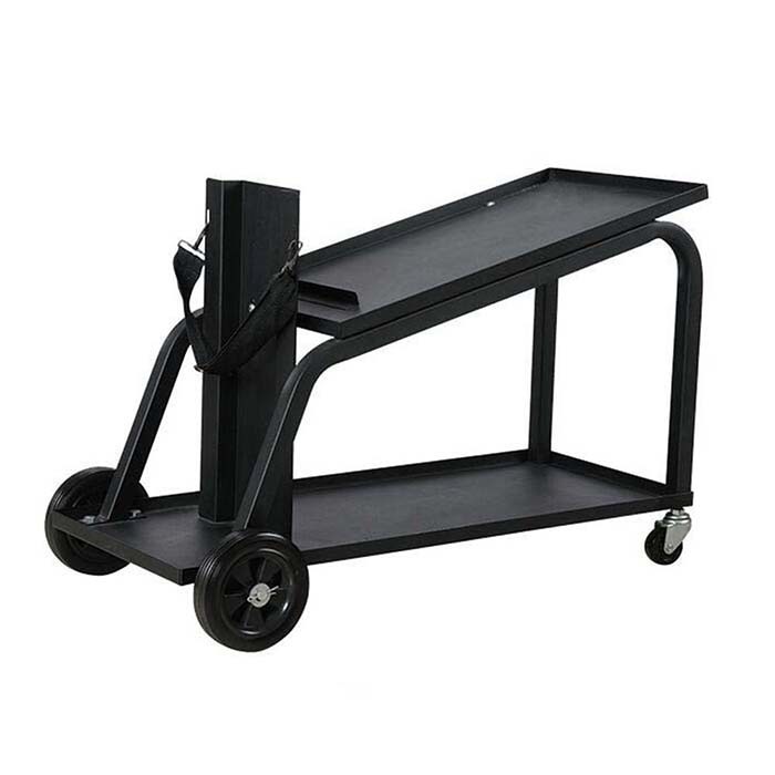 Portable Loading Trolley Hand Push Cart Professional Small Welder Carrier Cart