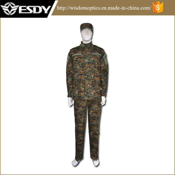 Tactical Men's Army Military Green Color Acu Uniform Painball Camouflage