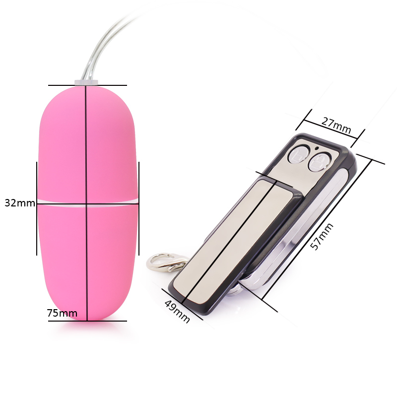 Car Key Design Wireless Remote Control Multi Speed Silent Vibrating Egg for Women Sex Toys