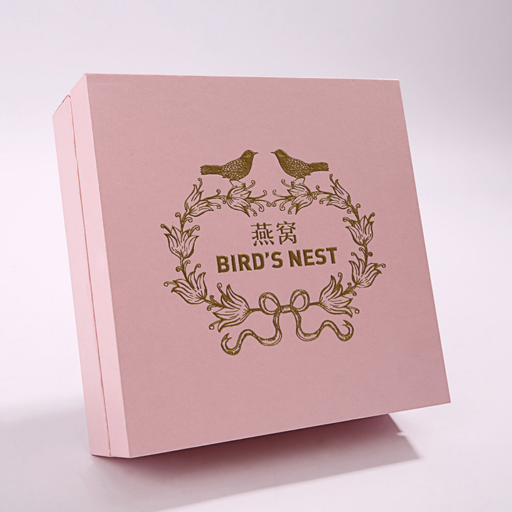 High Quality Hot Stamping Paper Cosmetic Packaging Health Care Gift Box