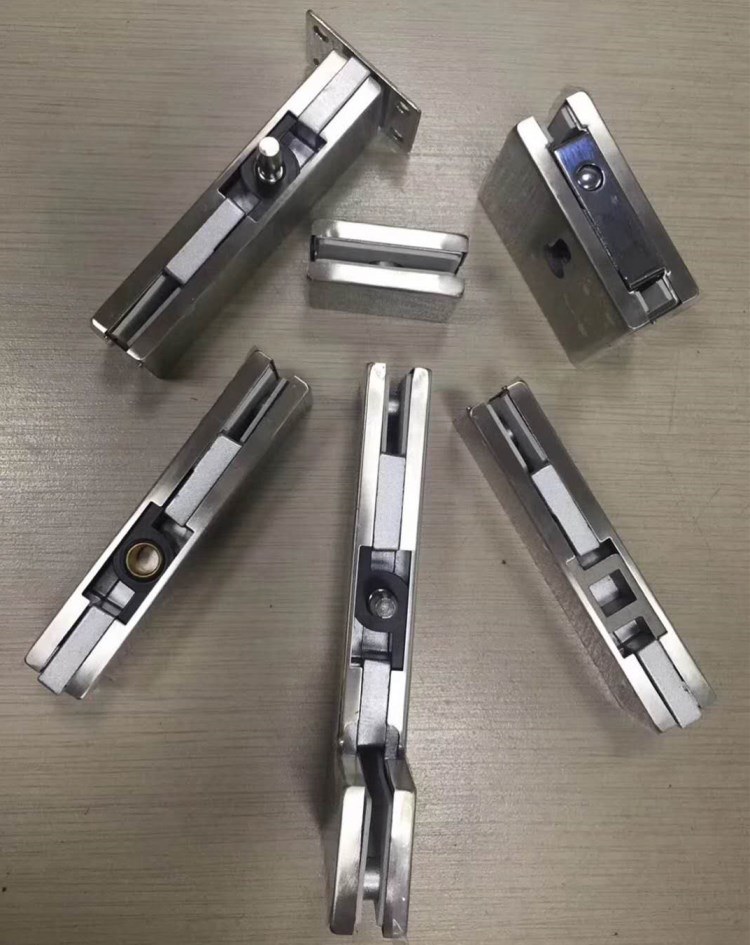 Glass Door Usage Stainless Steel Aluminum Alloy Bottom Door Pivot Hinge