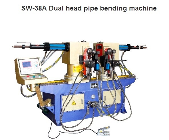 Sw-38A Dual Head Pipe Bending Machine