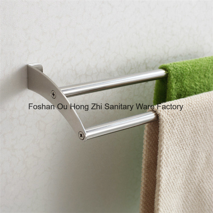 Factory Good Price Wall Mounted Double Towel Bars for Bathrooms