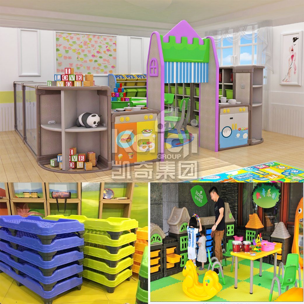 Preschool Furniture From Kaiqi Children's Table and Chairs with Good Quality