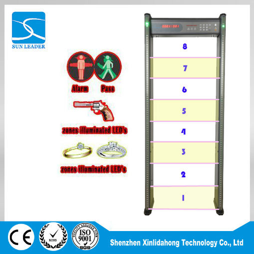 24 Zones Walk Through Metal Detector Xld-B (LCD)