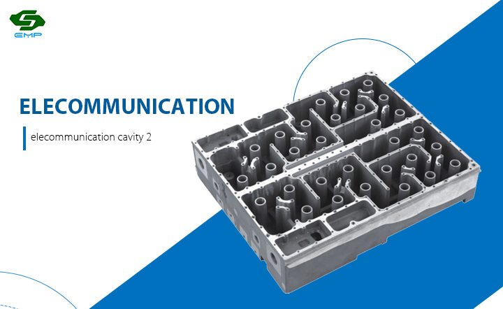 ISO/Ts 16949 OEM Telecommunication Cavity Aluminum Die Casting