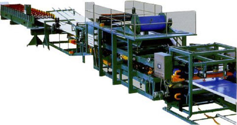 High Quality PU Sandwich Panel Machine with Ce Prices Made in China