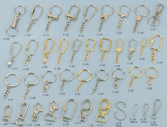 Wholesale Metal Blank Airplane Shaped Key Ring with Imprint Logo (AB1)