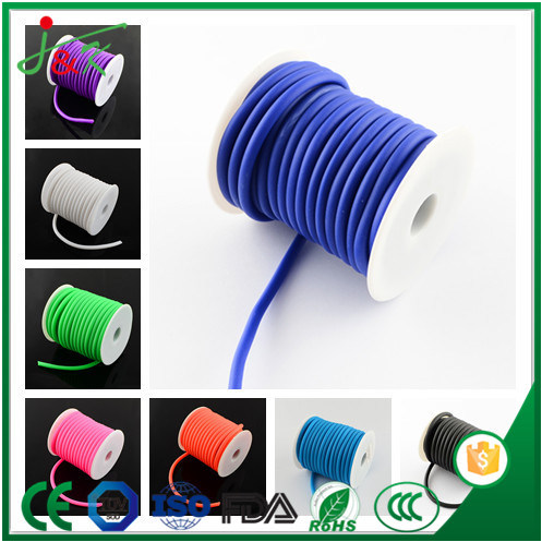 Round Rubber Cord Jewelry Findings for Jewelry Making (Hollow or Solid)