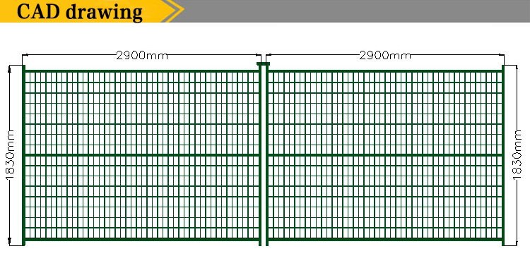 Hot-DIP Galvanizing Canada Temporary Fence, Safety Fence