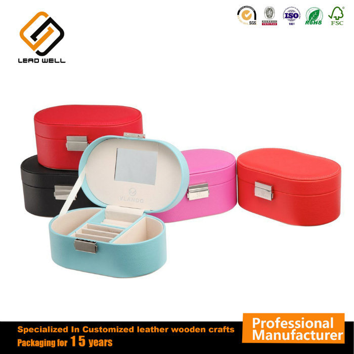 Leather Jewelry Box Packaging Custom Packaging Box